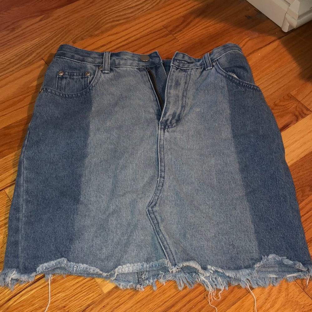 Nasty Gal Jean skirt
